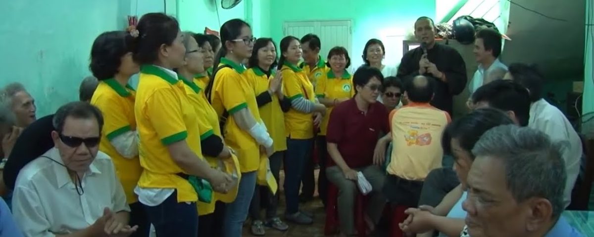 Phát Quà Cho Hội Người Mù Tại Quận 8, TP Hồ Chí Minh ngày 22-12-2016